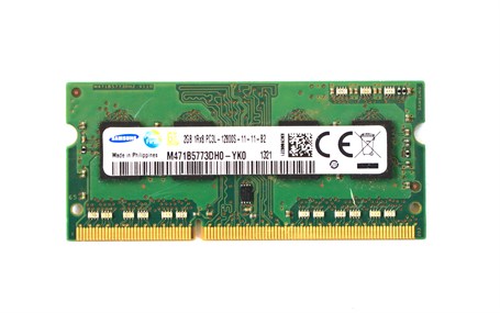 Samsung 2GB 1Rx8 DDR3L 12800S-11-11-B2 Notebook Ram (İkinci El)