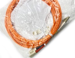 FO, O0320.10, Fiber Optik Patch Kablo, LC-SC, 10m, 50/125µ, multimode, dublex, OM2 (sıfır ürün) 